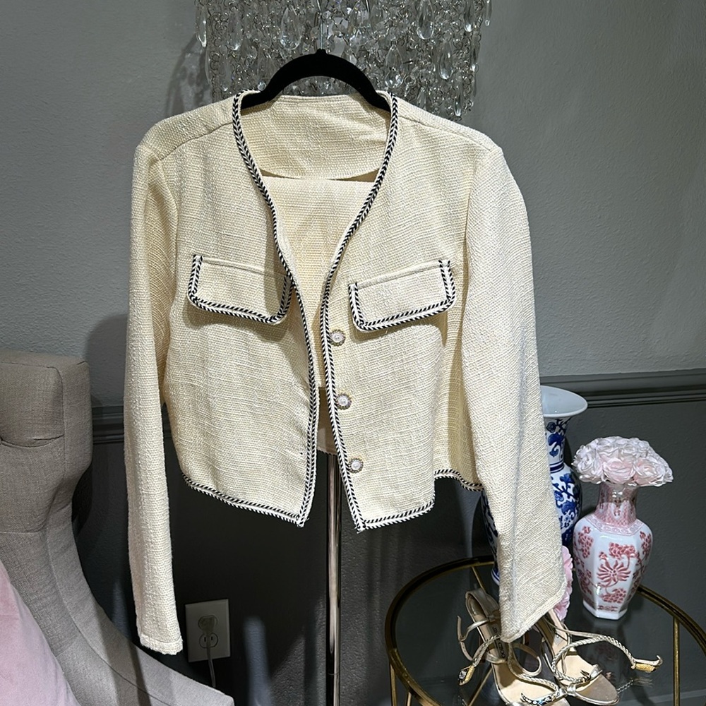 SHEIN blazer and skirt set